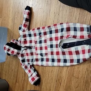 18-24 month plaid onesie